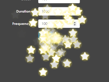 jQuery particles-burst